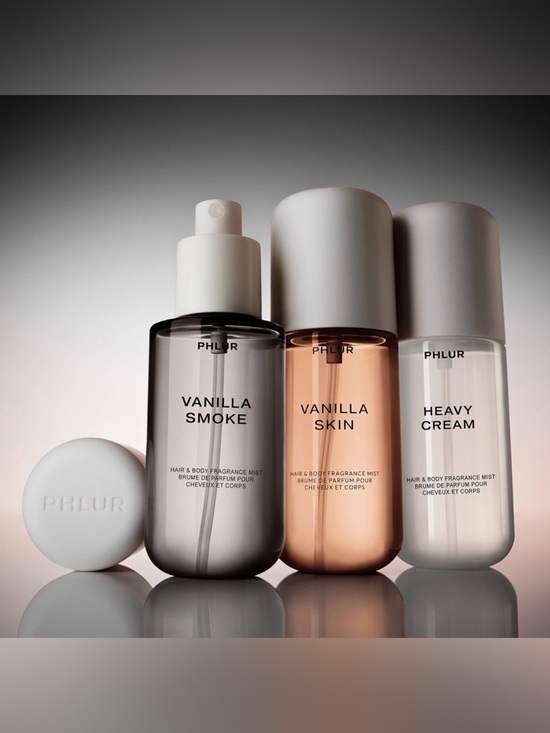 Phlur Other - PHLUR Decadent Layering Set Vanilla Smoke Skin Heavy Cream Travel Mists